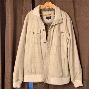Billabong jacket with fur on inside